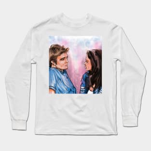 Kristen Stewart and Robert Pattinson Long Sleeve T-Shirt